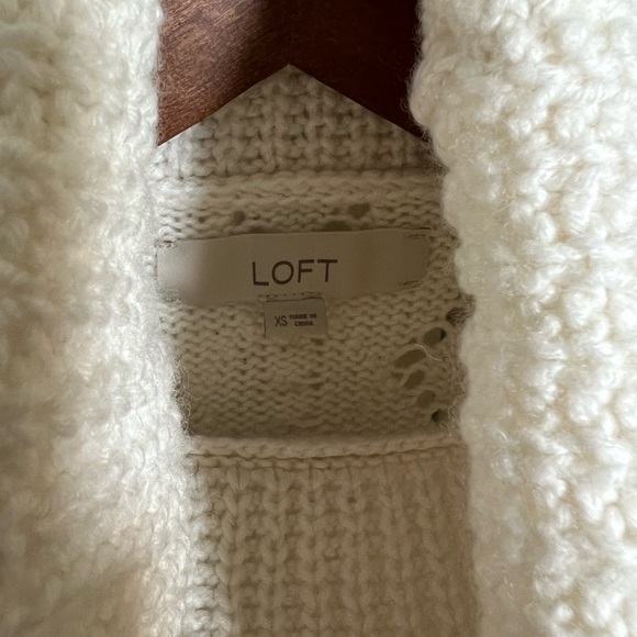 LOFT Cowl-Neck Sweater (XS) - Picture 9 of 11